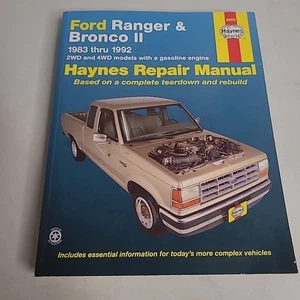 Ford Ranger & Bronco II HAYNES repair manual 36070 1983-1992 - Picture 1 of 9