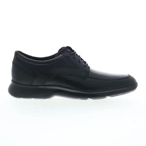 Rockport TruFlex Dressport Apron Toe Mens Black Wide Oxfords Casual Shoes 13 - Picture 1 of 4