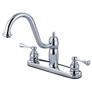 Victorian 2-Handle Kitchen Faucet in Polished Chrome - Picture 1 of 2