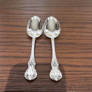 Juego de 2 cucharaditas Towle Old Master de plata esterlina - 5 7/8" - Imagen 1 de 3