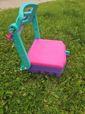 VTG 80s Cool Gear Portable Cooler Stadium Seat/FoldUp Chair Retro - Image 1 of 4