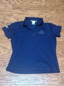 Nike Golf Dri-Fit Infiniti of Charlotte Damen Poloshirt dunkelblau SS, Gr. L - Bild 1 von 6