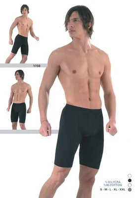 PACK OF 2 PAIRS QUALITY MULTI PACK MEN'S SOFT COTTON LONG BOXERS (1150) - Image 1 of 4