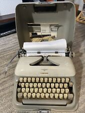 adler typewriter primus favorit with german instructions. 1960s. works