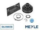 Bellow Set, drive shaft for AUDI BMW FORD MEYLE 100 498 0091/SK