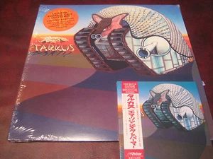 EMERSON LAKE & PALMER TARKUS VERIFIED 40TH 180 GRAM LP + JAPAN 20 BIT K2 OBI CD - Picture 1 of 1