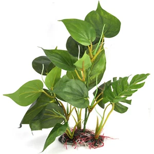 Aquarium Plant  Real Look Artificial 20cm NEW Fish Tank Ornament - Picture 1 of 9