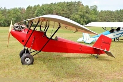 Pietenpol Sky Scout US Air Scout Avión Escritorio Madera Secada al Horno Modelo Regular  Foto 1 de 2