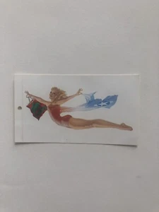 Virgin Atlantic Airlines Flying Lady Logo partnered with Relax Sticker Rare item - Bild 1 von 8