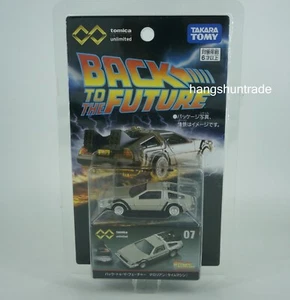 Takara Tomy Tomica Premium Unlimited 07 Back To The Future DeLorean Time Machine - Picture 1 of 1