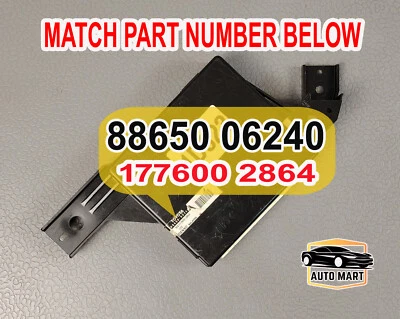 TOYOTA CAMRY V40 2.4L 06 - 07 AC HEATER TEMPRATURE AMPLIFIER MODULE 88650 06240 - Image 1 of 4