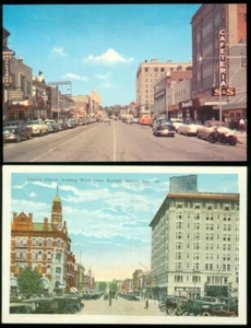 2 POSTALES - CHERRY ST., MACON, GA - Imagen 1 de 1