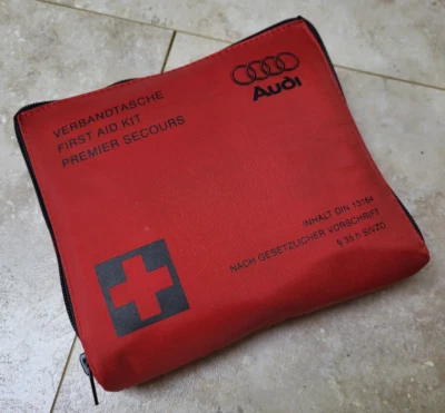 Bolsa kit primeros auxilios emergencia audi a1 a3 a4 a5 a6 q5 q7 8p0860282a Foto 1 de 2