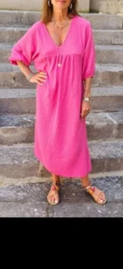 NUOVO ABITO CASUAL BILLI BOHO CHIC ESTIVO MAXI PARTY DAY TAGLIA UNICA ADATTO UK 12 - 14 - Foto 1 di 12