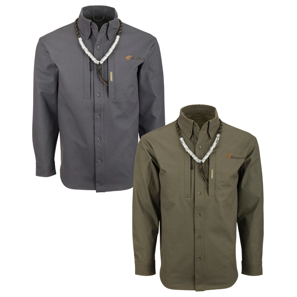Drake Waterfowl McAlister Microfleece Softshell Waterfowler's Shirt - Image 1 of 1