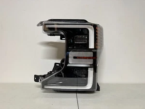 2020 2021 2022 FORD F250 F350 SUPER DUTY LEFT DRIVER SIDE BLACK LED HEADLIGHT - Picture 1 of 16