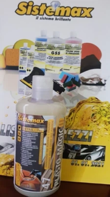 RINNOVO PLASTICHE E GOMMA SISTEMAX PLASTO MAGIC 250ML - Imagen 1 de 3