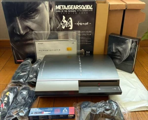 Sony PlayStation 3 PS3 Metal Gear Solid 4 HAGANE Limited Console with Box Tested - Picture 1 of 11