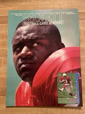 Beckett Football Card Monthly Magazine November 1993 Garrison Hearst