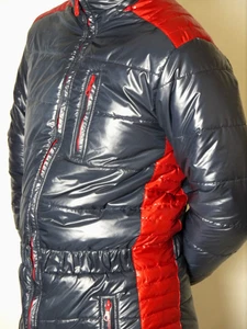 Glanznylon Skioverall PK2K schwarz, dunkelblau, rot XS-4XL 25 mm - Bild 1 von 10