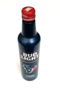 Houston Texans Limited Edition 16 Oz 2017 Bud Light Aluminium Flasche blau LEER - Bild 1 von 7