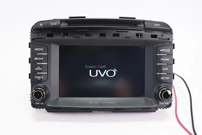 KIA SORENTO Radio CD Information Display Head Unit OEM 2016 - 2018 - Imagem 1 de 4
