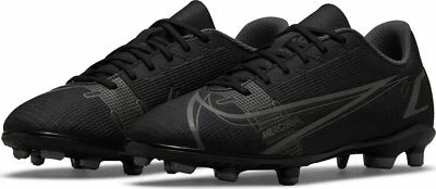 Nike Jr Soccer Cleats Mercurial Vapor 14 Club FG/MG Kids Boys 5Y Oxford Black - Image 1 of 4