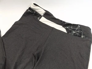 3X NUEVO CON ETIQUETAS Mujer MTA PANTALONES DEPORTIVOS ATLÉTICOS RUNNING PISTA GIMNASIO Gris nuevo con etiquetas PLUS - Imagen 1 de 2