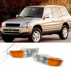 A Pair For Toyota RAV4 1998-2000 Front Bumper Fog Light w/Harness Replace- - Picture 1 of 8