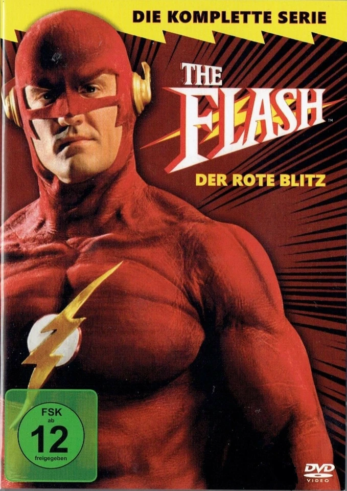 The Flash - der rote Blitz , die original Fernsehserie ,4 DVDs Box, Neu u. ovp - Bild 1 von 1
