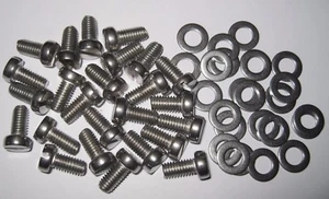 VW Air cooled engine tinware screws beetle T2 Bay Split  - Stainless - Qty 25 - Picture 1 of 1