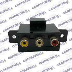 2007-2016 GMC Acadia Rear Console Video Audio AUX Auxiliary Jack Adapter OEM - Picture 1 of 11