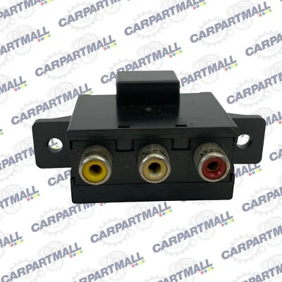 2007-2016 GMC Acadia Rear Console Video Audio AUX Auxiliary Jack Adapter OEM - Image 1 of 4