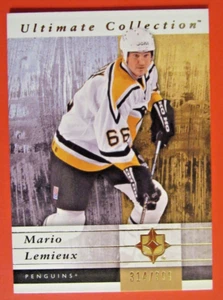 2011 ULTIMATE COLLECTION #46 MARIO LEMIEUX HOF #/399 - Picture 1 of 2