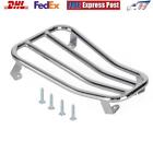 CHROME-PLATED FLOOR BOARD LUGGAGE CARRY SUPPORT RACK FOR VESPA GTS GTV GTL GT
