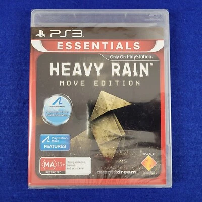 ps3 HEAVY RAIN Move Edition Game *NEW* (Works In US) REGION FREE PAL EXCLUSIVE - Image 1 of 4
