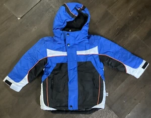 Rothschild Boys’ Size 4/S Ski Jacket- Black & Blue - Picture 1 of 7