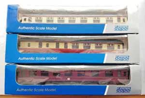 DAPOL Restposten 3 verschiedene Spur O Stanier Reisezugwagen gebraucht verpackt - Bild 1 von 2