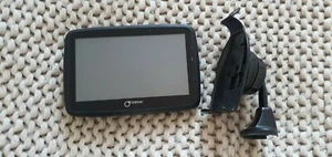 TELETRAC D4-50MD-01 CITROEN PEUGEOT VAN NAVIGATION UNIT SAT NAV SCREEN + STAND - Picture 1 of 6