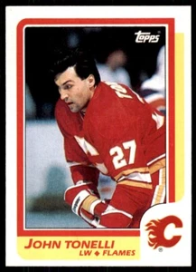 1986-87 Topps John Tonelli . Calgary Flames #132 - Picture 1 of 2