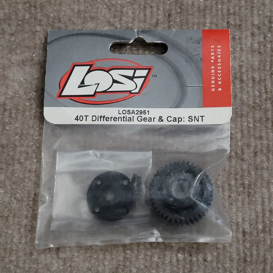 Team Losi LOSA2951 Differentialgetriebe 40T Gehäuse & Kappe: Speed NT / SNT ~ NIP NOS - Bild 1 von 1