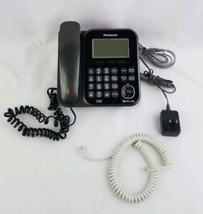 Panasonic KX-TG4771 B DECT6.0 Przewodowa sekretarka do telefonu Podstawa rozszerzalna