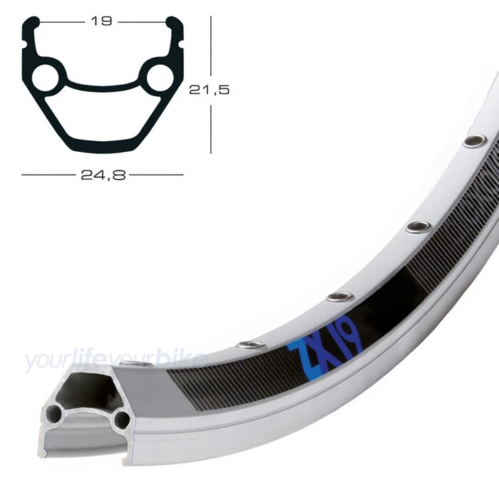 EXAL ZX19 FELGE 26" FELGENBREMSE 32 LOCH MOUNTAINBIKE TREKKING FAHRRAD SV 24-559 - Bild 1 von 1