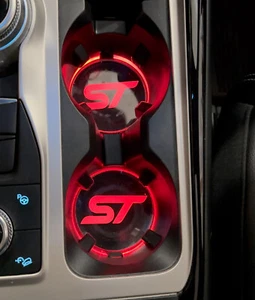 Ford Explorer ST Front Cup Inserts Acrylic Glow from your stock LED Lights PAIR - Picture 1 of 1