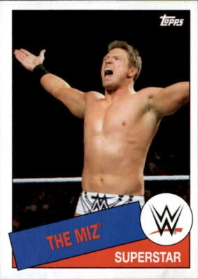 The Miz 2015 Topps Heritage WWE Superstar Card #80 - Image 1 of 2