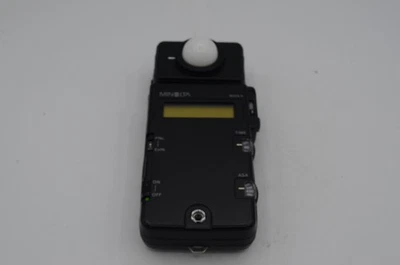 Medidor de flash Minolta III con difusor esférico (ambiente/flash) PIEZAS/REPARACIÓN Foto 1 de 3