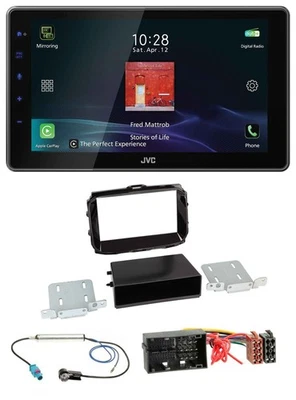 JVC DAB MP3 Bluetooth USB Autoradio für Alfa Giulietta 52 Pin ab 13 piano - Bild 1 von 4