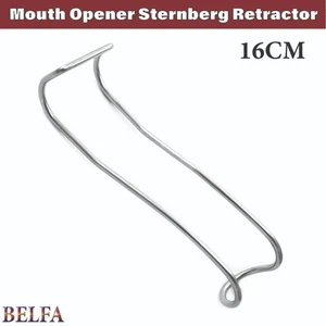 Retractores metálicos Sternberg dentista quirúrgico dental de mejillas y labios 16 cm - Imagen 1 de 4