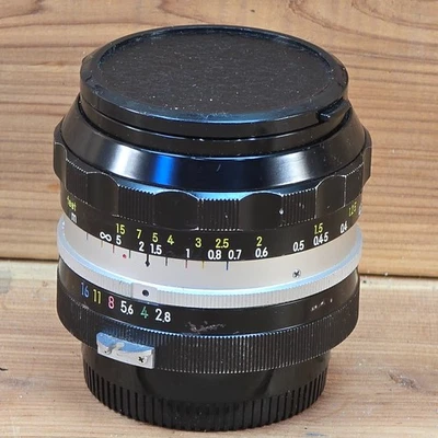 NIKON NIKKOR-N.C Auto 1:2.8 f=24mm 400853 Hecho en Japón Foto 1 de 3