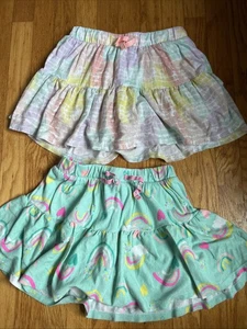 Cat & Jack Girls Skort Medium 7/8 Lot Of 2 - Picture 1 of 3